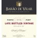 Flat front label of wine