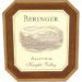 Beringer Knights Valley Alluvium Red 2001 Front Label