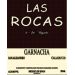 Flat front label of wine