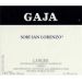 Gaja Sori San Lorenzo 2001 Front Label