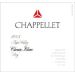 Chappellet Napa Valley Chenin Blanc 2003 Front Label