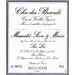 Domaine de la Pepiere Muscadet Clos de Briords Vieilles Vignes 2006 Front Label