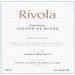 Abadia Retuerta Rivola 2005 Front Label