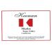 Keenan Carneros Merlot 2016 Front Label