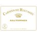Chateau Rieussec Carmes de Rieussec Sauternes (Futures Pre-Sale) 2018 Front Label