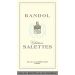 Chateau de Salettes Bandol Rose 2017 Front Label