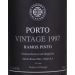 Ramos Pinto Vintage Port 1997 Front Label