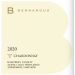 Bernardus Monterey County Chardonnay 2020 Front Label