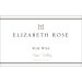 Elizabeth Rose Rose 2019 Front Label
