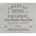 Chateau Faugeres 2000 Front Label