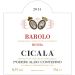 Aldo Conterno Cicala Barolo 2015 Front Label