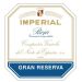 Flat front label of wine