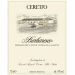 Ceretto Barbaresco 2016 Front Label