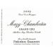 Frederic Esmonin Mazy-Chambertin Grand Cru 2009 Front Label