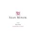 Sean Minor Sonoma Coast Pinot Noir 2016 Front Label