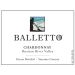 Balletto Winery Russian River Chardonnay 2016 Front Label