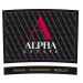Alpha Estate SMX Red Blend 2018 Front Label