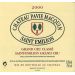Chateau Pavie Macquin 2000 Front Label