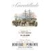 Bodegas Poniente Amontillado Sherry VORS Front Label