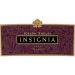 Flat front label of wine