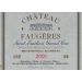 Chateau Faugeres (375ML half-bottle) 2001 Front Label