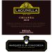 Marques de la Concordia Lagunilla Crianza 2018 Front Label