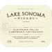 Lake Sonoma Winery Alexander Valley Cabernet Sauvignon 2017 Front Label