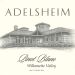 Adelsheim Pinot Blanc 2008 Front Label