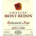 Chateau Mont-Redon Chateauneuf-du-Pape 2016 Front Label