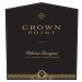 Crown Point Cabernet Sauvignon 2017 Front Label