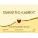Zind-Humbrecht Calcaire Gewurztraminer 2016 Front Label