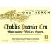 Alain Gautheron Chablis Montmains Premier Cru Vieilles Vignes 2018 Front Label