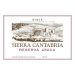 Sierra Cantabria Reserva Unica 2015 Front Label