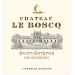 Chateau Le Boscq 2015 Front Label