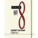 Cellar No. 8 Cabernet Sauvignon 2018 Front Label