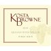 Kosta Browne Russian River Pinot Noir 2019 Front Label