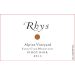 Rhys Vineyards Alpine Vineyard Pinot Noir (500ml) 2013 Front Label