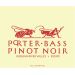 Porter-Bass Pinot Noir 2015 Front Label