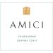Amici Sonoma Coast Chardonnay 2019 Front Label