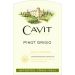 Cavit Pinot Grigio 2018 Front Label