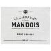 Champagne Mandois Brut Origine Front Label