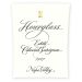Hourglass Cabernet Sauvignon 2017 Front Label