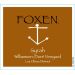 Foxen Williamson-Dore Vineyard Syrah 2016 Front Label