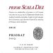 Flat front label of wine