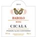 Aldo Conterno Cicala Barolo 2014 Front Label
