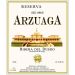 Arzuaga Reserva 2012 Front Label
