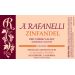 A. Rafanelli Dry Creek Zinfandel 2017 Front Label