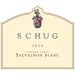 Schug Sauvignon Blanc 2020 Front Label