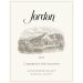 Jordan Cabernet Sauvignon 2017 Front Label