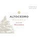 Altocedro Reserva Malbec 2018 Front Label
